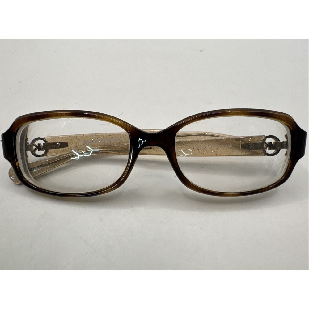 NEW MICHAEL KORS MK 8016 TABITHA V‎ 3104 HAVANA CLEAR AUTHENTIC EYEGLASSES 52-17